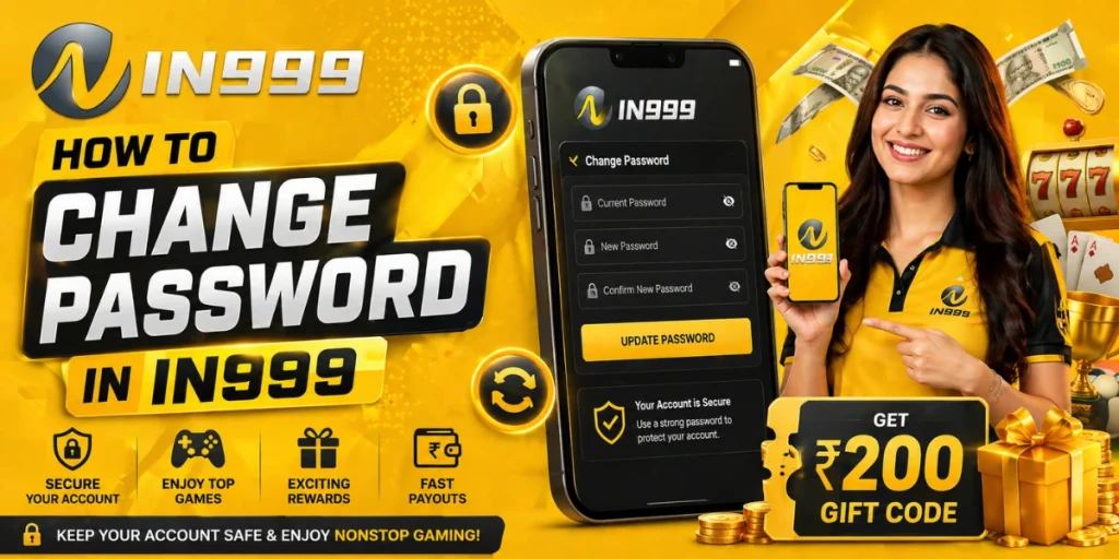How to Change Password in In999