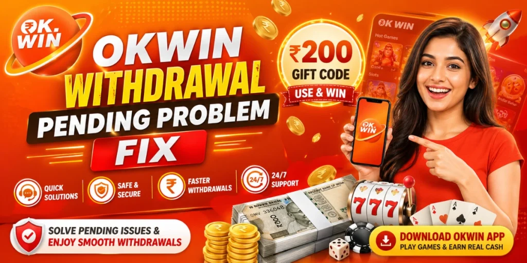 Okwin Withdrawal Pending Problem Fix