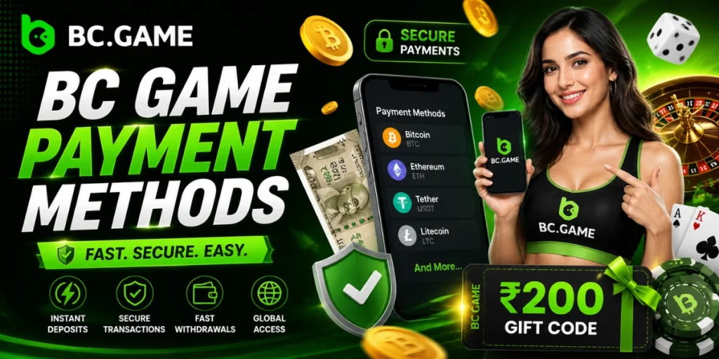 BC Game Payment Methods